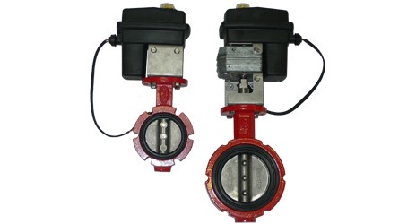 3" & 4" Electric Butterfly Valves