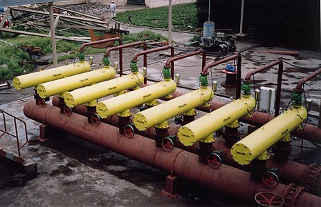 Metal Processing filter installation photos